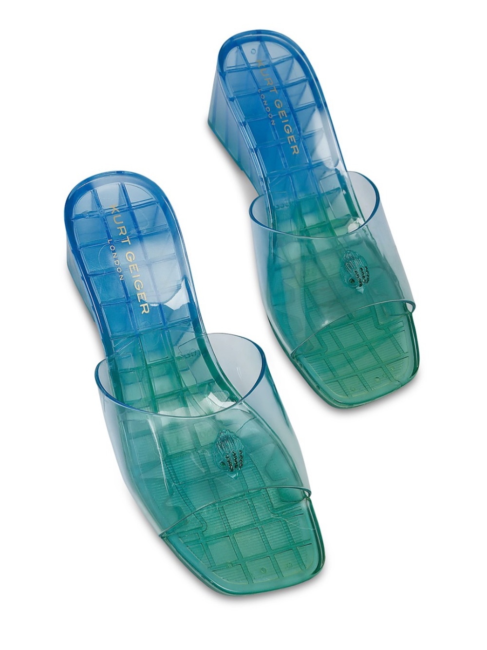 KURT GEIGER Maddison Jelly Wedge Mule